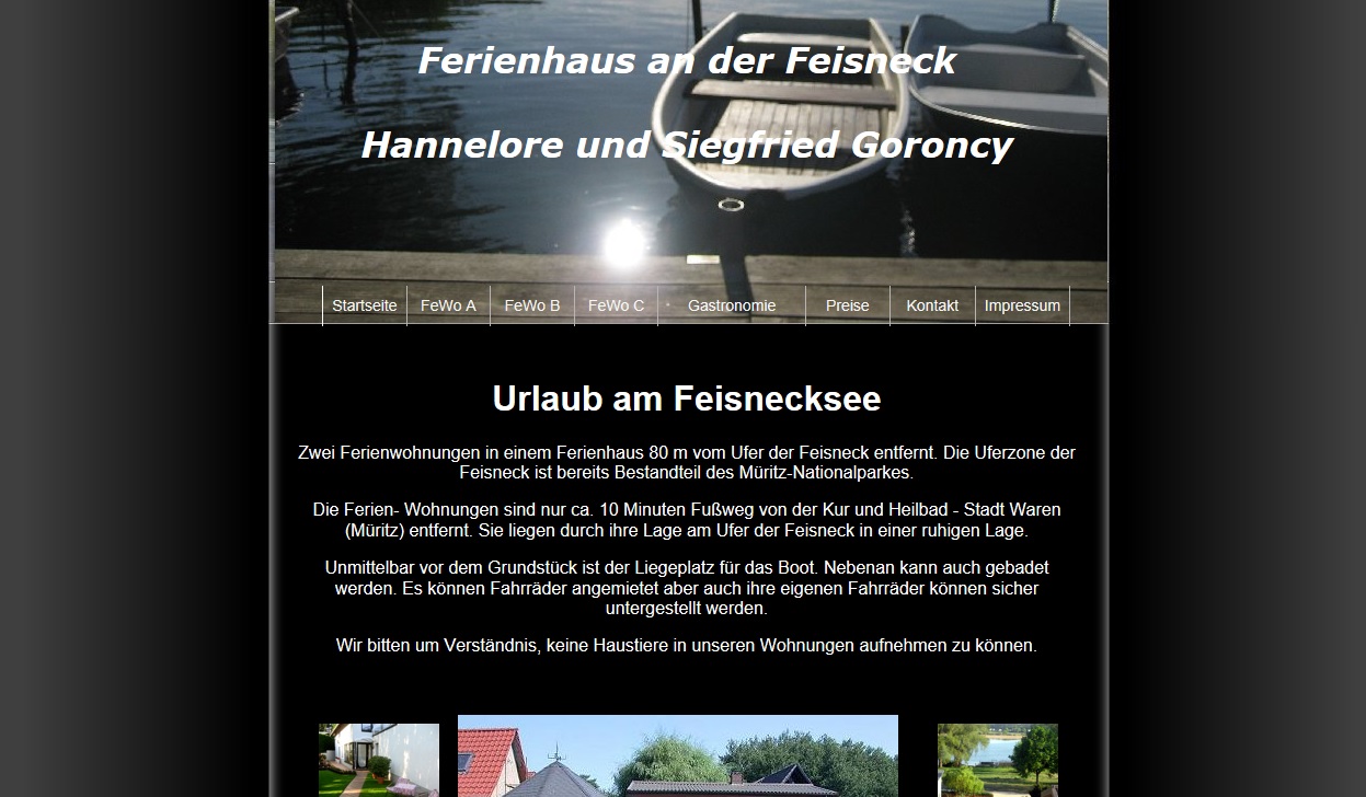 Ferienhaus hannelore & siegfrid Goronzy